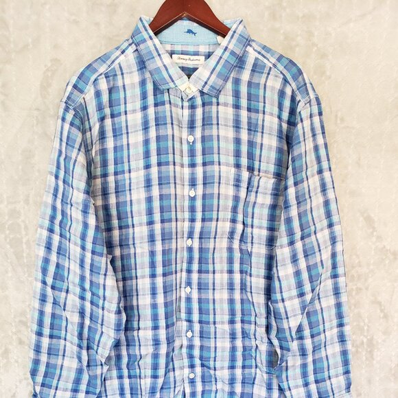 Tommy Bahama Paradiso Plaid Shirt - FCM13